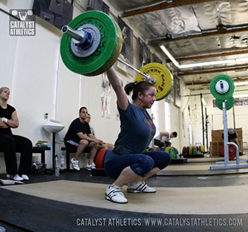 Aimee snatch - Olympic Weightlifting, strength, conditioning, fitness, nutrition - Catalyst Athletics