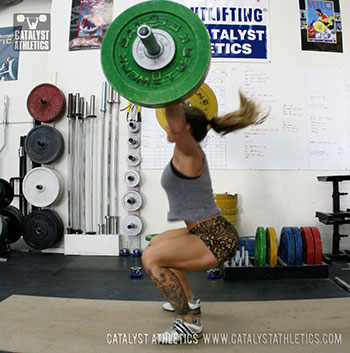 Jocelyn snatch - Olympic Weightlifting, strength, conditioning, fitness, nutrition - Catalyst Athletics